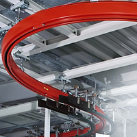 SEVENCRANE Grue de 1500 kg avec chariot électrique, système de rail modulaire de 1,5 t pour la manutention de matériaux lourds en intérieur