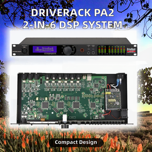 DriveRack PA2 프로페셔널 오디오 이펙트 프로세서 2세대 DSP 디지털 오디오 관리 시스템 스피커용 - Product Image 3