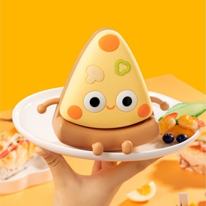 Pizza Night Light Tulip Shape USB Powered LED Multicolored <b>Touch</b> Control Sleep Bedside <b>Lamp</b> - Product Image 4