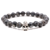 Nouveau Bracelet de Tête Bouddhiste en Pierres Naturelles Volcaniques et Œil de Tigre, Idéal pour les Cadeaux – Collection Bestseller Tendance