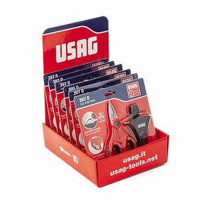 Pince coupante diagonale Usag 207 D B6, largeur de mâchoire 1/4 po, acier au chrome-vanadium, qualité industrielle - Product Image 1