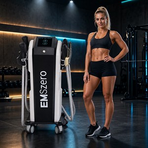 Macchina Professionale EMSZero HI-EMT per lo Sviluppo Muscolare, Tecnologia 2-in-1, 6500W, 15 Tesla, Esercizio <span class=keywords><strong>di</strong></span> Contrazione Muscolare, 4 Manipoli - Product Image 1