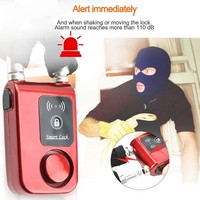 Antivol intelligent avec alarme, contrôle par application, grande sirène, étanche, sans clé, en acier, 80 cm, pour VTT, trottinette électrique, vélo