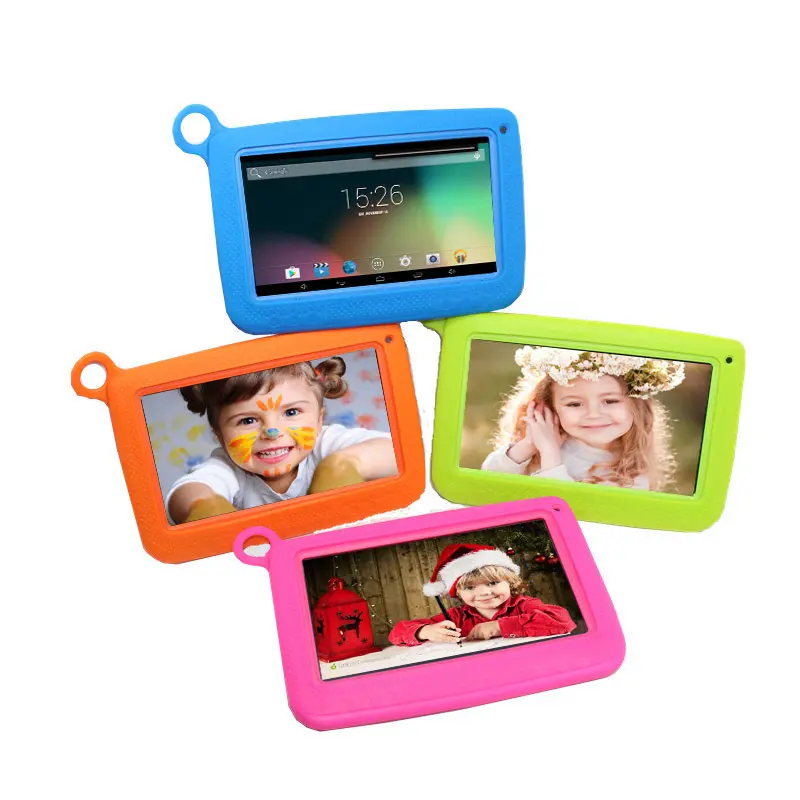 Cheap Kid's Children Tablet With Touch 7inch Screen Game Gift for Boys Girls Educational Learning Android Kids Tablet