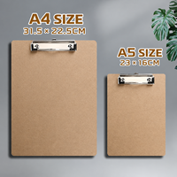 Porte-documents format Lettre avec pince, organiseur de documents et tableau d'écriture, modèle File-009 pour fournitures de bureau et scolaires
