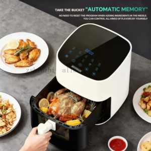 <span class=keywords><strong>Freidora</strong></span> <span class=keywords><strong>de</strong></span> <span class=keywords><strong>Aire</strong></span> Eléctrica <span class=keywords><strong>de</strong></span> 5L 6L, la <span class=keywords><strong>Mejor</strong></span> en Ventas, Olla <span class=keywords><strong>de</strong></span> Cocina Antiadherente, Freidoras <span class=keywords><strong>de</strong></span> <span class=keywords><strong>Aire</strong></span> Digitales Inteligentes con Función <span class=keywords><strong>de</strong></span> Protección contra Sobrecalentamiento - Product Image 3