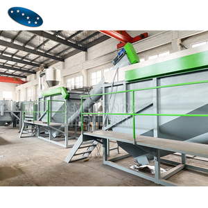 Chất thải Chai PET tái chế Soda chai nhãn Mũ Remover Hot rửa tự động chất thải nhựa tái chế dòng rửa - Product Image 1