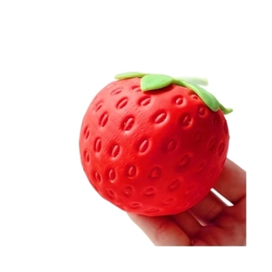 Jouet anti-stress en caoutchouc Boway 9981 unisexe en forme de grande fraise à presser, en maille, très rentable, faible MOQ, produit transfrontalier à succès, Ventin - Product Image 5