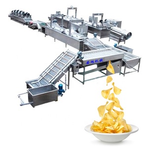 Công Nghiệp Thương Mại Hoàn toàn Tự Động Chiên Khoai Tây Chiên Đông Lạnh Khoai Tây Chiên Làm Máy Khoai Tây Chip Dây Chuyền Sản Xuất - Product Image 3
