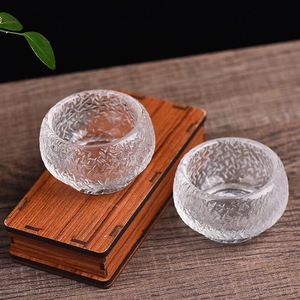 Tazze di tè di cristallo di odore di fascia alta all'ingrosso, tazze di birra in stile cinese, bicchieri di vino rosso, regali perfetti per dare. - Product Image 4