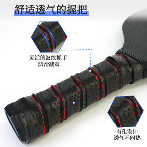 Pour AA Best-seller Raquette de Pickleball en fibre de carbone Équipement de sport de plein air européen américain avec logo imprimé - Product Image 4