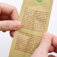 Sacs à soufflets latéraux en papier kraft de qualité alimentaire YSH avec feuille d'aluminium, surface mate et fermeture à lien métallique pour l'emballage de grains de café – Idéal pour les fournisseurs de café
