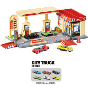 Simulación <span class=keywords><strong>de</strong></span> juego <span class=keywords><strong>de</strong></span> simulación <span class=keywords><strong>de</strong></span> juguete gasolinera con hombres modelo plástico lavado <span class=keywords><strong>de</strong></span> coches juguete eléctrico gasolinera juguete para niños niño - Product Image 5