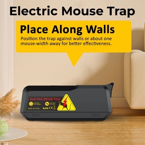 מלכודת עכבר אלקטרונית 1800v רצח יעיל מכרסם עכבר פנימי שמיש עכבר רשים אוטומטי - Product Image 2