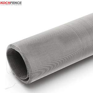 Aşınmaya dayanıklı korozyon önleyici Anti-pas paslanmaz çelik tel <span class=keywords><strong>Mesh</strong></span> düz örgü örgü dokuma kapı ve pencere için - Product Image 2
