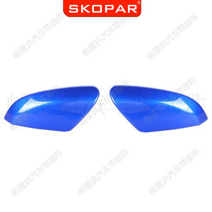 Cubiertas de Espejos Skopar para Honda Civic 16-21, Color Azul, Lado Derecho e Izquierdo, ABS, Juego Completo - Product Image 3