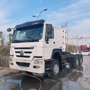 Caminhão de trator 6x4 howo marca cng lng, caminhão na uzbequistão, 2018