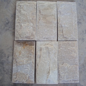 Piedra de Cuarcita Blanca Natural para Revestimiento de Paredes Exteriores, Baldosa de Cuarcita Rosa en Forma de Hongo para Decoración de Paredes - Product Image 6