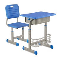 Meubles scolaires, bureau d'élève, table et chaises d'école primaire, ensemble de chaises et de bureaux réglables en hauteur pour la salle de classe, pour les élèves