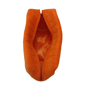 Quilted Padded Velvet Beauty Pouch Promotional Wholesale OEM Makeup <strong>Bag</strong> Custom Logo Factory Polyester Velvet Small <strong>Cosmetic</strong> <strong>Bag</strong> - Product Image 4