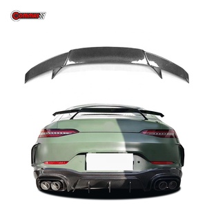 Aileron arrière en fibre de carbone style BB pour Mercedes AMG GT53 GT50, véritable spoiler de coffre en carbone pré-imprégné, vente en gros - Product Image 1