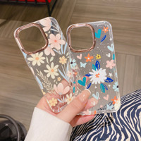 Coque de téléphone portable, antichoc, en TPU, souple, avec paillettes, pour iPhone 13 13 Pro Max