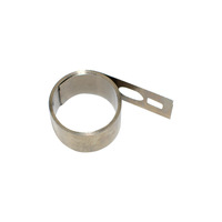 Bobine plate personnalisée SS301 Tension en spirale moteur à balai de charbon enrouleur de câble ressort de force constante