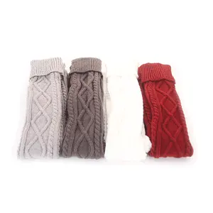 Over Knee High Women Stockings Female Long Slouch Socks Winter Knitting Thigh High Over The Knee Socks