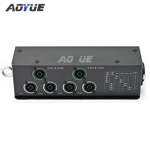 Boîtier de distribution audio professionnel NLT8F vers 6 NL4 pour enceintes, boîte de jonction de câbles de scène à 4 canaux - Product Image 5
