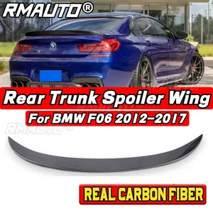 สปอยเลอร์หลังรถยนต์ BMW F06 ชุดแต่งสปอยเลอร์หลังสำหรับ BMW F06 ซีรีส์ 6 รุ่น 640i 650i 4 ประตู ปี 2012-2017 อุปกรณ์ตกแต่งรถยนต์ - Product Image 1