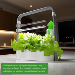 Kit de culture hydroponique intelligent et écologique professionnel pour jardin esthétique, entièrement sécurisé pour les aliments, en aluminium, source Chine - Product Image 3