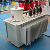 Transformateur de puissance immergé dans l'huile triphasé extérieur OLTC 100KVA 200KVA 250KVA 300KVA 400KVA 800KVA 1000KVA 10/11kV