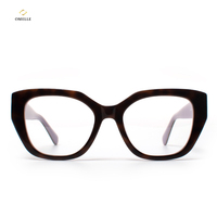 Monture de lunettes optiques en acétate légère à monture complète pour hommes et femmes - Design élégant et durable avec verres transparents - Prix surprise