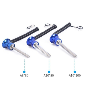 Phụ Tùng Thể Thao Tập Gym Thể Hình Chốt Kéo Thông Dụng Lò Xo Từ Tính Bằng Nhôm Cho Đĩa Cân Nặng - Product Image 5