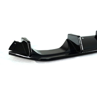 Difusor de Parachoques Trasero Negro Brillante ABS para Mazda MX5 Miata ND 2016 en Adelante