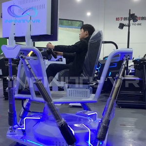 InfinityVR Parque Temático 9D Vr Car Racing <span class=keywords><strong>Simulator</strong></span> Electric Ride On Car 6 Dof Motion Race Driving F1 Car Vr Race <span class=keywords><strong>Simulator</strong></span> - Product Image 1