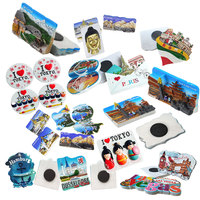 Prix compétitif d'usine Aimant de réfrigérateur personnalisé grèce Souvenirs Turist Magnete Del Frigorifero Grecia Forme Style magnétique