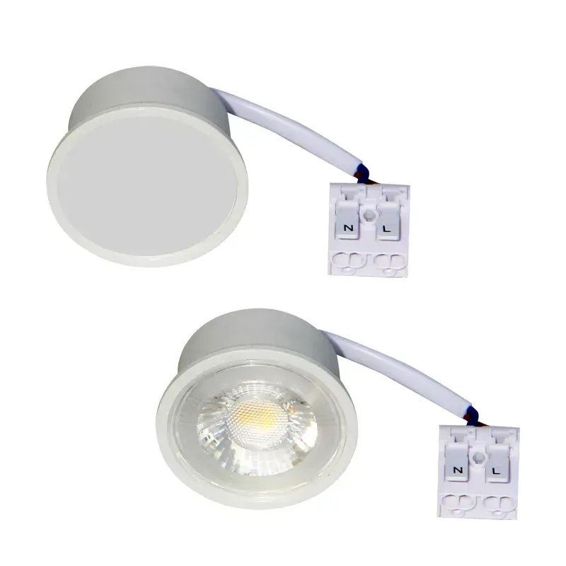 Minifoco de luz descendente LED regulable, 5W, 7W, CCT, reemplazo tradicional MR16 GU10
