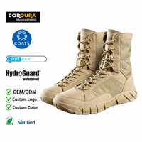 Bottes tactiques OEM/ODM personnalisées, imperméables, légères, anti-déchirure, amortissantes pour l'entraînement, la randonnée, les tâches extérieures