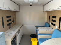 Véhicule mobile de don de sang Maxus V90, bus diesel pour donneurs de sang avec réfrigérateur de banque de sang, camion de collecte médicale pour clinique