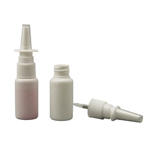 RTS 20 мл 2/3 унций HDPE Белый пластиковый персональный чистящий материал, Пустой насос, НАЗАЛЬНЫЕ бутылки-распылители для жидких лекарств - Product Image 1