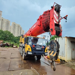 Grue mobile sur camion Sany 130T d'occasion en bon état de marche, prix avantageux en promotion avec moteur et pompe - Product Image 1