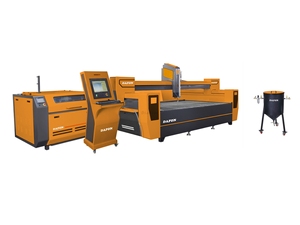 Découpeuse à jet d'eau CNC 3 axes 5 axes pour incrustations de médaillons en pierre, dalles de marbre et de céramique - Product Image 4