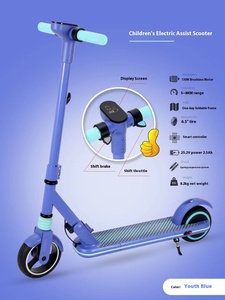 Mini Scooter Inteligente de 24v con Sensor para Niños, Plegable, de Aluminio, con Dos Ruedas de PU, para Uso en Exteriores, Hecho de Acero y Plástico, N9-1 Rueda N9-1 PU - Product Image 5