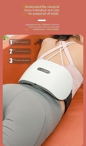 <span class=keywords><strong>Ceinture</strong></span> <span class=keywords><strong>chauffante</strong></span> portable pour la taille, le <span class=keywords><strong>ventre</strong></span>, le cou et le dos avec pierre plate naturelle pour massage abdominal vibrant et pétrissant - Product Image 2