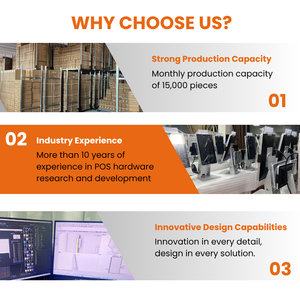 Sistema POS Todo en Uno <span class=keywords><strong>con</strong></span> Pantalla Táctil Dual de 15.6 Pulgadas <span class=keywords><strong>con</strong></span> Android, <span class=keywords><strong>Caja</strong></span> <span class=keywords><strong>Registradora</strong></span> Electrónica para Tiendas Minoristas y Restaurantes - Product Image 5