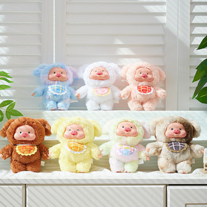 ตุ๊กตาหมูในฟาร์มปศุสัตว์6สีของเล่นนุ่มน่ารักสำหรับเด็กตกแต่งห้องนอนของขวัญสำหรับทุกเพศ - Product Image 5