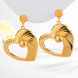 Collana Tianmao Classica a Forma di Cuore in Lega Placcata Oro con Ciondolo Amore Mamma-Bambino, Regalo Speciale Religioso Buddista per le Madri - Product Image 3
