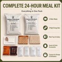 BDH New Beef Menu Emergency Food Self-Heating Instant Rice Meals Ready to Eat Beef Menu