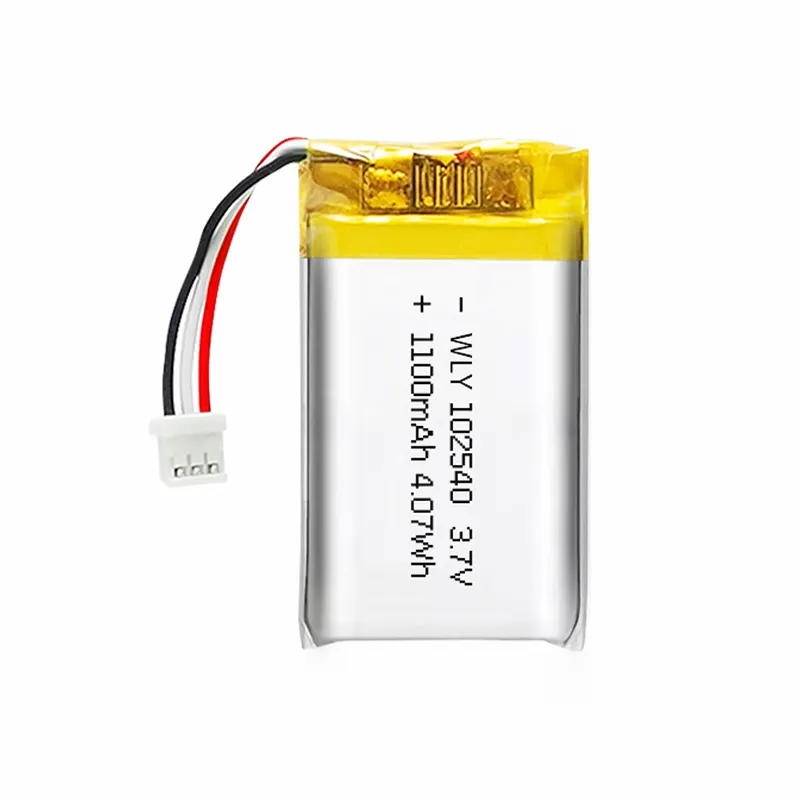 WLY Polymer Battery 3.7v Lithium Polymer Battery 102540 1100mah For Game Machine Mp3 Mp4 Mp5 Lithium Battery Navigator